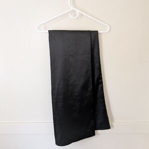 Satin Elegant Black Lounge Pajamas What Katie Did M/L